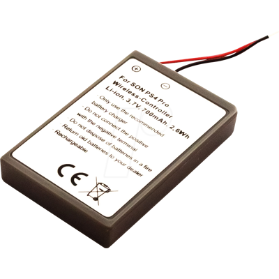 FREI AKKU 31051 - Batería de consola para PlayStation 4 Pro Controller, Li- FREI AKKU 31051 - Batería de consola para PlayStation 4 Pro Controller, Li-