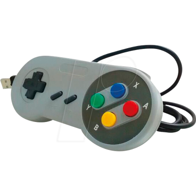 KUBII KUB SNES W - Controlador SNES USB blanco KUBII KUB SNES W - Controlador SNES USB blanco