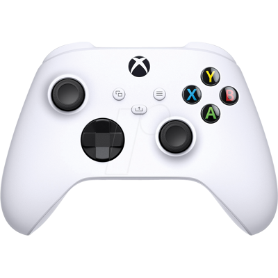 XBOX QAS-00009 - Controlador inalámbrico XBOX, robot blanco XBOX QAS-00009 - Controlador inalámbrico XBOX, robot blanco