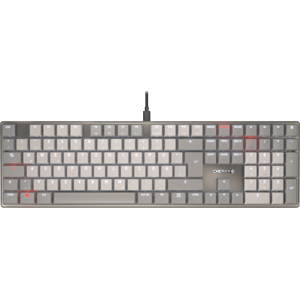 CHERRY G8A-25500HOADE29 - Teclado, USB, interruptor MX de perfil bajo 2,0, gris CHERRY G8A-25500HOADE29 - Teclado, USB, interruptor MX de perfil bajo 2,0, gris