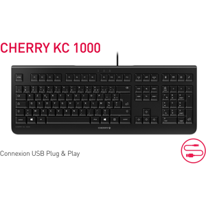 CHERRY JK-0800FR-2 - Teclado, USB, negro, diseño FR CHERRY JK-0800FR-2 - Teclado, USB, negro, diseño FR