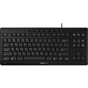 CHERRY JK-8600EU-2 - Teclado, USB, negro, compacto, EE.UU., QWERTY CHERRY JK-8600EU-2 - Teclado, USB, negro, compacto, EE.UU., QWERTY