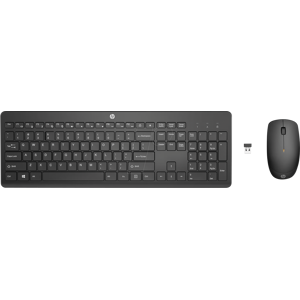 HEWLETT PACKARD HP 18H24AA - Combinación de teclado y ratón, radio, negro, dise HEWLETT PACKARD HP 18H24AA - Combinación de teclado y ratón, radio, negro, dise