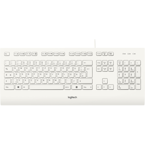 LOGITECH K280EWS - Teclado, USB, blanco LOGITECH K280EWS - Teclado, USB, blanco