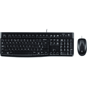 LOGITECH MK120 - Combinación de teclado/ratón, USB, negro LOGITECH MK120 - Combinación de teclado/ratón, USB, negro