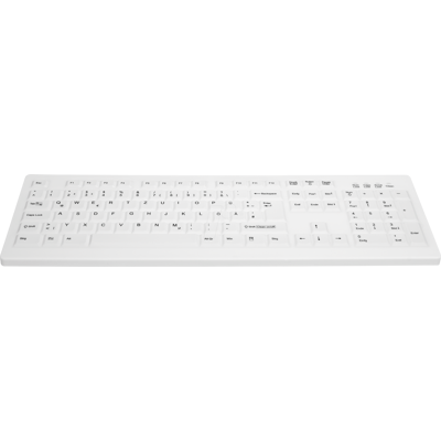 CONTOUR AK-C8100FFU1WGE - Teclado inalámbrico, USB, desinfectable, blanco, de CONTOUR AK-C8100FFU1WGE - Teclado inalámbrico, USB, desinfectable, blanco, de