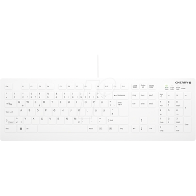 Teclado Higiénico Médico Blanco CHERRY - USB, QWERTZ Teclado Higiénico Médico Blanco CHERRY - USB, QWERTZ