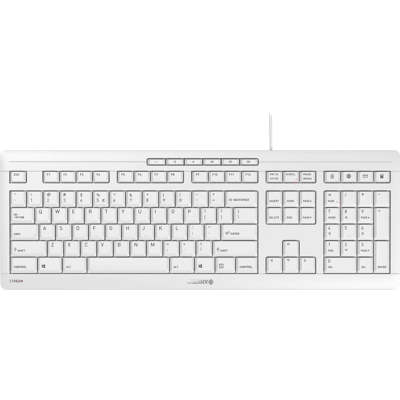 CHERRY JK-8500EU-0 - Teclado, USB, blanco-gris, EE.UU CHERRY JK-8500EU-0 - Teclado, USB, blanco-gris, EE.UU