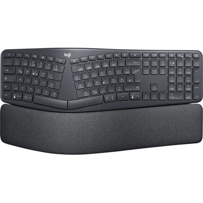 LOGITECH K860FB - Teclado inalámbrico, Logi Bolt/Bluetooth, ergonómi LOGITECH K860FB - Teclado inalámbrico, Logi Bolt/Bluetooth, ergonómi