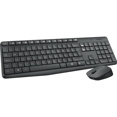 LOGITECH MK235US - Combinación de teclado/ratón, USB, diseño d LOGITECH MK235US - Combinación de teclado/ratón, USB, diseño d