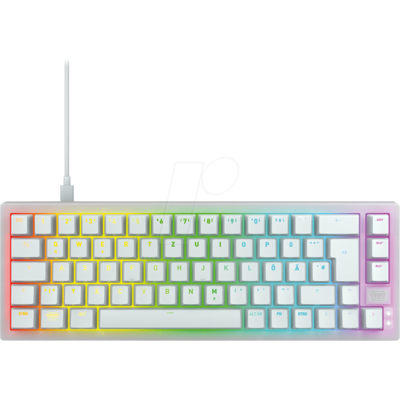 CHERRY K5V2RGBWS - Teclado para juegos, USB, RGB, MX2a ROJO, blanco, ES CHERRY K5V2RGBWS - Teclado para juegos, USB, RGB, MX2a ROJO, blanco, ES