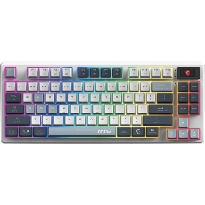 MSI GK600TKL VI - Teclado para juegos, inalámbrico, RGB, TKL, DE MSI GK600TKL VI - Teclado para juegos, inalámbrico, RGB, TKL, DE