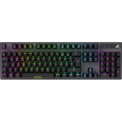 SHARKOON SHARK SGK20BROWN - Teclado para juegos, USB, RGB, Huano Brown, de SHARKOON SHARK SGK20BROWN - Teclado para juegos, USB, RGB, Huano Brown, de