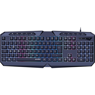SPEEDLINK SL-670004-BK - Teclado para juegos, USB, RGB SPEEDLINK SL-670004-BK - Teclado para juegos, USB, RGB