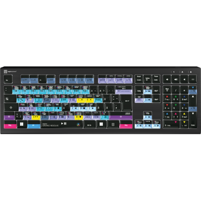 LOGICKEYBOARD LKB-RESBA2PCDE - Teclado, USB, para DaVinci Resolve LOGICKEYBOARD LKB-RESBA2PCDE - Teclado, USB, para DaVinci Resolve