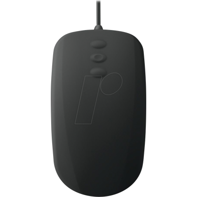 CONTOUR AK-PMH3OBUSB - Ratón (ratón), USB, IP68, desinfectable, negro CONTOUR AK-PMH3OBUSB - Ratón (ratón), USB, IP68, desinfectable, negro