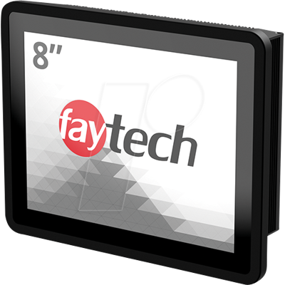 Faytech FT08TMCAP - 8 pulgadas - capacitiva de 10 dedos - IP65 - Monitor Faytech FT08TMCAP - 8 pulgadas - capacitiva de 10 dedos - IP65 - Monitor