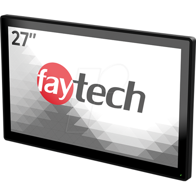 FAYTECH FT27TMCAP - Monitor táctil 68,58cm, capacitivo, IP65 FAYTECH FT27TMCAP - Monitor táctil 68,58cm, capacitivo, IP65