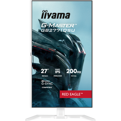 IIYAMA IIY GB2771QSUW1 - Monitor de 69cm, WQHD, USB, pivote, altavoz IIYAMA IIY GB2771QSUW1 - Monitor de 69cm, WQHD, USB, pivote, altavoz