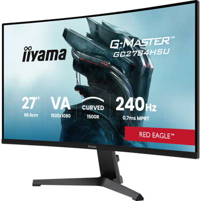 IIYAMA IIY GC2784HSUB1 - Monitor curvo de 69cm, 1080p, USB, altavoces IIYAMA IIY GC2784HSUB1 - Monitor curvo de 69cm, 1080p, USB, altavoces