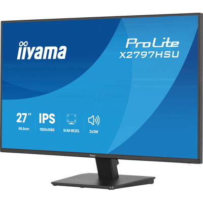 IIYAMA IIY X2797HSUB1 - Monitor de 69cm, 1080p, USB, altavoz IIYAMA IIY X2797HSUB1 - Monitor de 69cm, 1080p, USB, altavoz