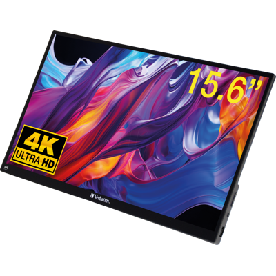 VERBATIM 32238 - Monitor de 39,6cm, 16:9, 4K, táctil, USB-C. VERBATIM 32238 - Monitor de 39,6cm, 16:9, 4K, táctil, USB-C.