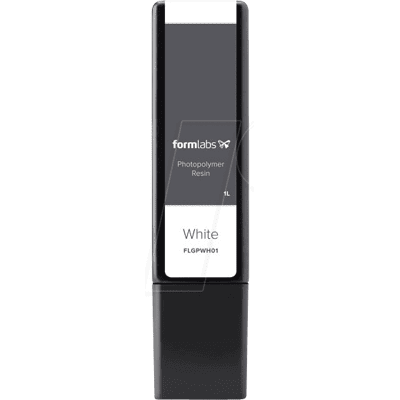 Formlabs - FORM KH WS 1L F2 - White - 1L - Resina Formlabs - FORM KH WS 1L F2 - White - 1L - Resina