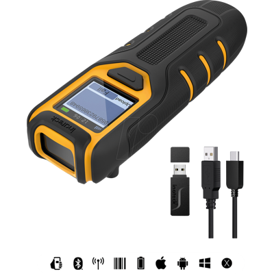 INATECK BCST49SW - Escáner de código de barras, 1D, Bluetooth/Wireless/USB, BCST-49 INATECK BCST49SW - Escáner de código de barras, 1D, Bluetooth/Wireless/USB, BCST-49