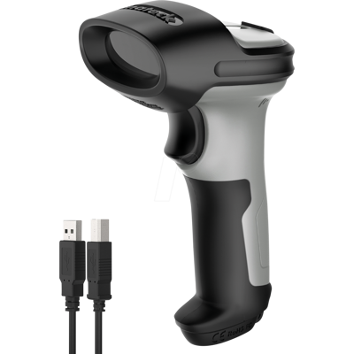 INATECK BCST70GR - Escáner de código de barras, 1D, láser, Bluetooth/USB, gris INATECK BCST70GR - Escáner de código de barras, 1D, láser, Bluetooth/USB, gris