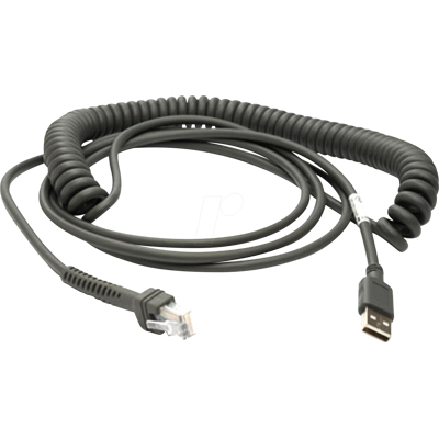 ZEBRA U12-C09ZAR - Escáner de código de barras, cable, USB, girado, 2 ZEBRA U12-C09ZAR - Escáner de código de barras, cable, USB, girado, 2