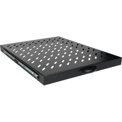 ROLINE 26210276 - Balda de 19", 1U, extraíble, negra ROLINE 26210276 - Balda de 19", 1U, extraíble, negra