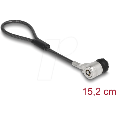 NAVILOCK 20941 - Cable de seguridad para computadora portátil con cerradura de ll NAVILOCK 20941 - Cable de seguridad para computadora portátil con cerradura de ll
