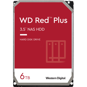 WESTERN DIGITAL WD60EFPX - Disco duro de 6 TB WD RED WESTERN DIGITAL WD60EFPX - Disco duro de 6 TB WD RED