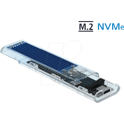 DELOCK 42620 - Caja externa para SSD M.2 NVMe PCIe, USB 3,1 DELOCK 42620 - Caja externa para SSD M.2 NVMe PCIe, USB 3,1