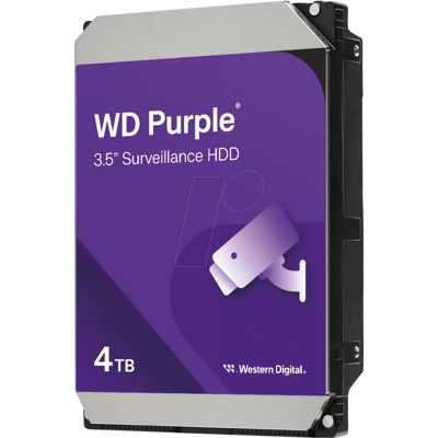 WESTERN DIGITAL WD44PURZ - 4 TB Disco Duro WD Púrpura™ Video WESTERN DIGITAL WD44PURZ - 4 TB Disco Duro WD Púrpura™ Video