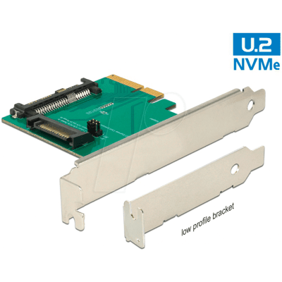 DELOCK 89673 - Delock PCIe x4 > conector U.2 NVMe DELOCK 89673 - Delock PCIe x4 > conector U.2 NVMe