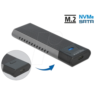 DELOCK 42638 - Externo USB Caja Combo para M.2 NVMe o SATA DELOCK 42638 - Externo USB Caja Combo para M.2 NVMe o SATA