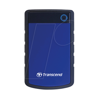 TS1TSJ25H3B - StoreJet H3 Transcend, 1 TB, anti-shock, azul TS1TSJ25H3B - StoreJet H3 Transcend, 1 TB, anti-shock, azul