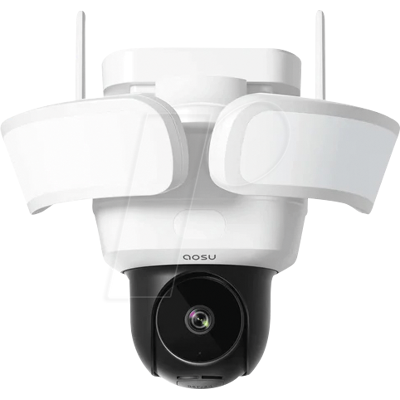 Cámara de Seguridad Wi-Fi Aosu L5P 5MP 360° con Focos Cámara de Seguridad Wi-Fi Aosu L5P 5MP 360° con Focos