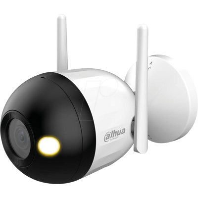 Dahua CCTV 4MP Entrada Cámara de red Bullet Wi-Fi de enfoque fijo a color completo - Cámara de red Dahua CCTV 4MP Entrada Cámara de red Bullet Wi-Fi de enfoque fijo a color completo - Cámara de red