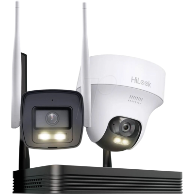 Hikvision HiLook IKS-2044BTH-PH/W 2 Cámaras Inalámbricas 4MP Kit - Sistema de vigilancia Hikvision HiLook IKS-2044BTH-PH/W 2 Cámaras Inalámbricas 4MP Kit - Sistema de vigilancia