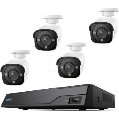 Sistema de seguridad PoE 4K UltraHD Reolink NVS8-8MB4 Sistema de seguridad PoE 4K UltraHD Reolink NVS8-8MB4