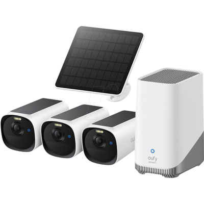 Eufy - E8144326 - Base Station - Solar Panel - Video Kit Eufy - E8144326 - Base Station - Solar Panel - Video Kit