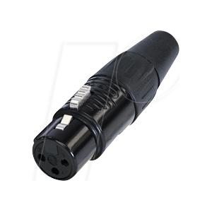 Rean RC3F-BAG Conector XLR de 3 Pines - Recto, Contactos de Oro Rean RC3F-BAG Conector XLR de 3 Pines - Recto, Contactos de Oro