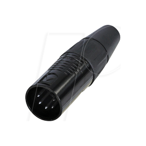 Rean AV RC5M-BAG Conector XLR de 5 pines - Enchufe recto Rean AV RC5M-BAG Conector XLR de 5 pines - Enchufe recto