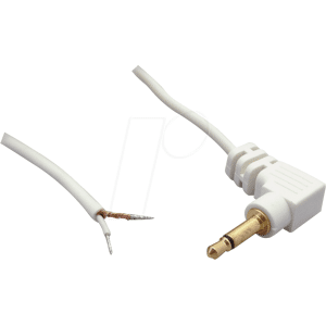 BKL NFKE MW 35WG - Cable NF, conector jack mono de 3,5 mm, ángulo, 1,8 m, 2 BKL NFKE MW 35WG - Cable NF, conector jack mono de 3,5 mm, ángulo, 1,8 m, 2