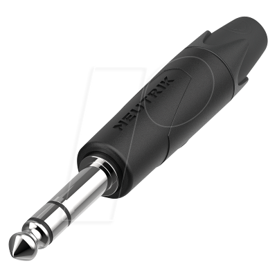 NEUTRIK NP3XX-NI - Conector Jack de 3 clavijas, 6,35 mm, negro NEUTRIK NP3XX-NI - Conector Jack de 3 clavijas, 6,35 mm, negro