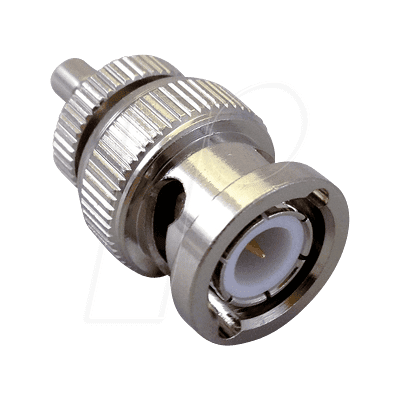 BKL 0401289 - Adaptador, conector BNC macho a conector hembra SMB, 50 ohmios BKL 0401289 - Adaptador, conector BNC macho a conector hembra SMB, 50 ohmios