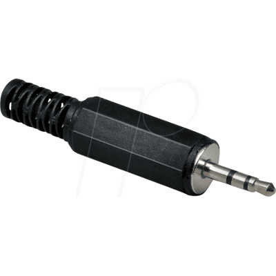 BKL Electronic 1107002 Conector de audio estéreo 2,5mm - Negro BKL Electronic 1107002 Conector de audio estéreo 2,5mm - Negro