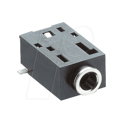 LUMBERG LUM 1501-02 - Conector jack hembra, 2,5 mm, estéreo, 3 polos LUMBERG LUM 1501-02 - Conector jack hembra, 2,5 mm, estéreo, 3 polos